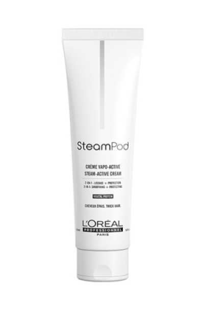 L'Oréal Professionnel Paris SteamPod Active Creme Glättungscreme für kräftiges Haar 150ml